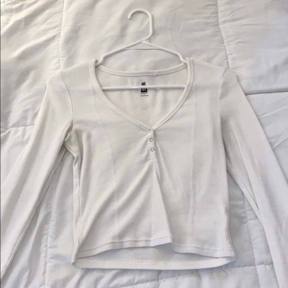 Basic White long sleeve from Pacsun